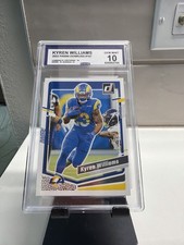 Kyren Williams 2023 Panini Donruss #167 Los Angeles Rams CCG GEM MINT 10