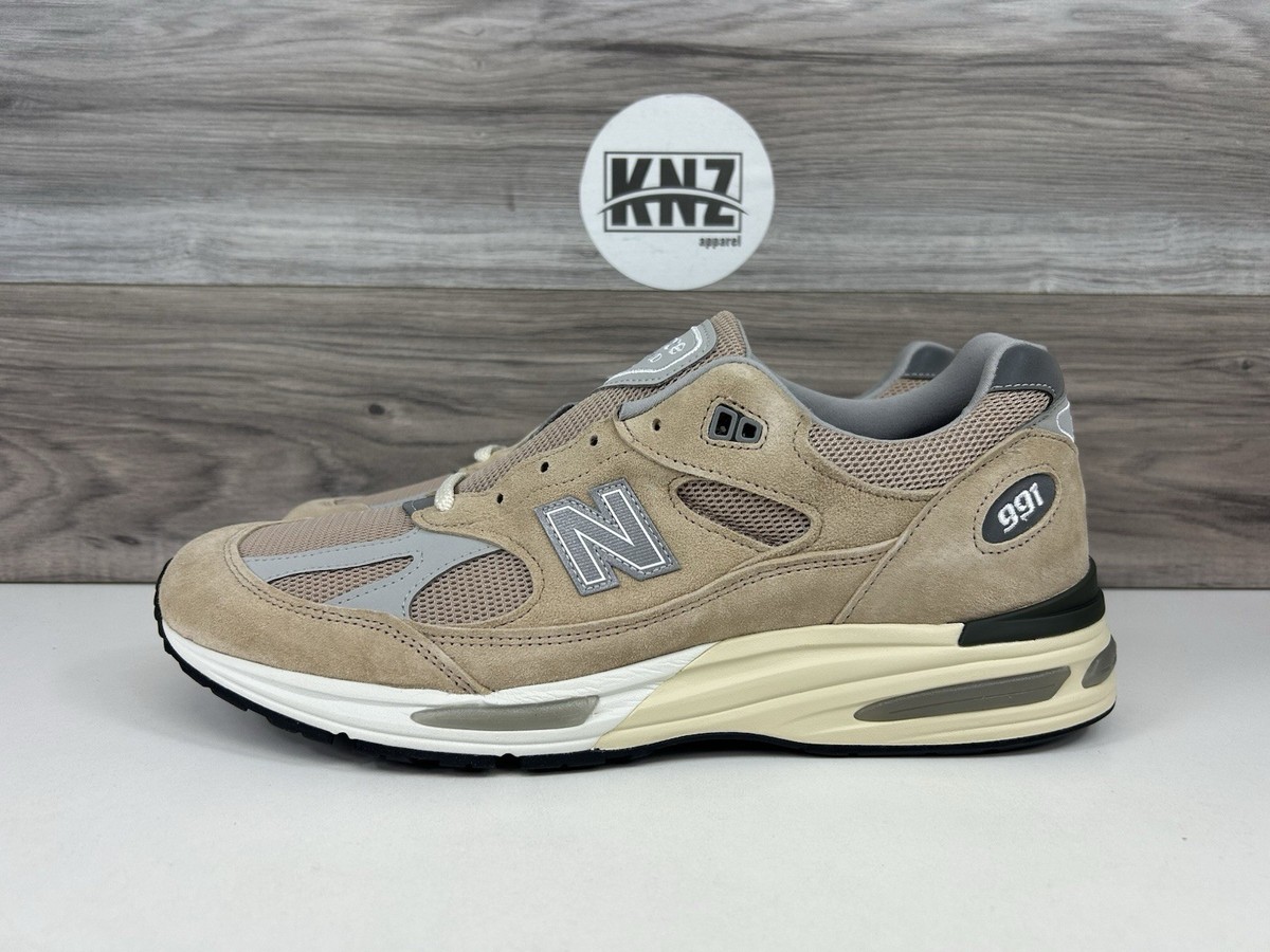 NEW BALANCE U991V2 'Made in UK' Brown Grey 'Cuban Sand' U991BE2