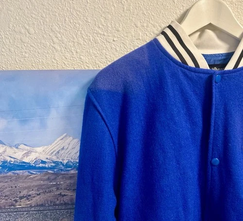 Rêve Grand Rue "Manoir de Rêve" Royal Blue Varsity Jacket Men's M NWT Rare image 8