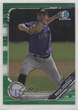 2019 Bowman Chrome Prospects Green Refractor 47/99 Ryan Rolison #BCP-196 uk2