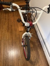 Mongoose Brawl 20 BMX Bike 20in Black/White/R...
