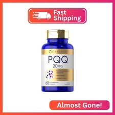 Carlyle PQQ Supplement 20 mg | 60 Capsules | Non-GMO and Gluten Free