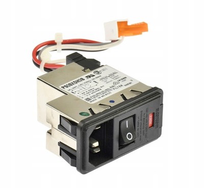 CORCOM PS0SXDH3B Netzsteckdose mit Filter und 3A Schalter