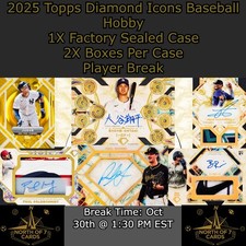 Walter Johnson 2025 Topps Diamond Icons Baseball - 1X Case Player BREAK #1