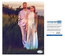 SOFI TUKKER Sophie Hawley-Weld & Tucker Halpern AUTOGRAPH Signed 8x10 Photo ACOA