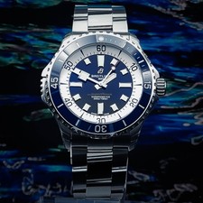 Breitling Superocean Automatic 46 Blue Dial A...