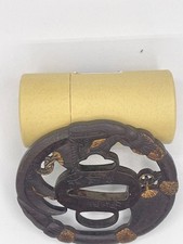 古董日本刀镡| eBay
