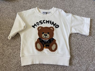moschino kids sweatshirt size 4