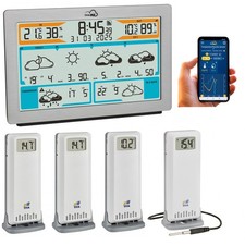 TFA 35.8100.54.99 Stazione Meteorologica TFA.me Previsioni Meteo Wetter.com WLAN