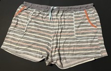 Secret Treasures Women s 3xl 22W-24w Striped Pajama Shorts