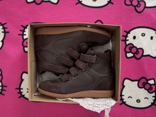 Steve Madden  Brown Mustang Suede Wedge Shoes