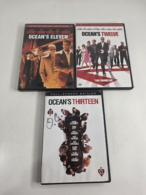 Oceans Trilogy 11 12 & 13 (Oceans Eleven Twelve Thirteen) DVD Set