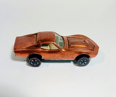 HOT WHEELS REDLINE 1967 CORVETTE ORANGE SWEET 16 SPECTRA-FLAME FIRE 