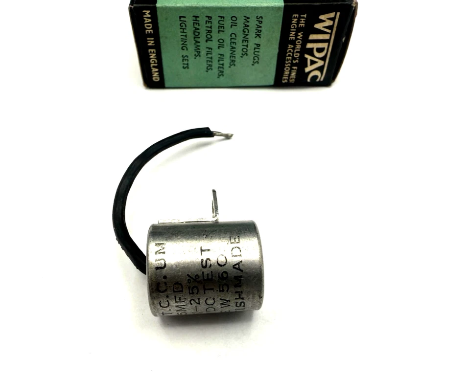 GENUINE WIPAC CONDENSER S1051 NEW OLD STOCK - MADE IN ENGLAND — 第 4/4 张图片