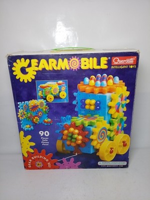 Gearmobile Quercetti Intelligent Toys Zahnräder Zahnräder Vintage ohne Räder Extra Bases