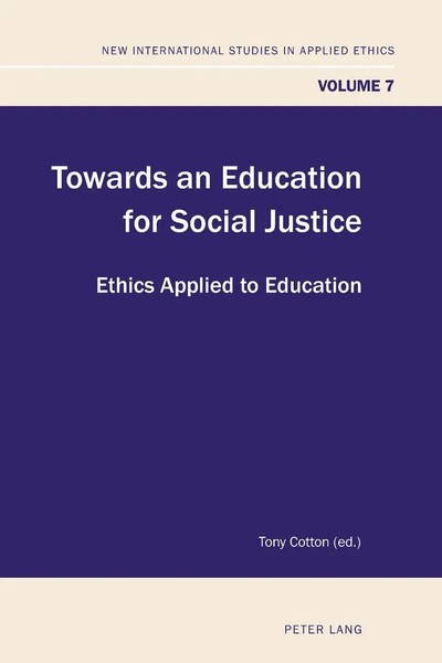 Towards An Education For Social Justice | Tony Cotton | Taschenbuch | 214 S.-image