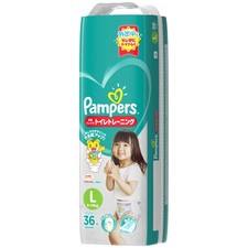 Pampers Large Diapers 9-14kg Graduation Pants 36 count 872