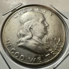 1954-D Franklin Half Dollar 90 %Silver Nice Way To Collect A Nice Coin /silver