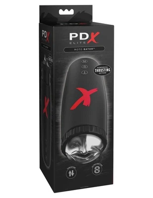 Pipedream PDX Elite Moto-Bator Automatic Male Masturbator Clear - Image 1 of 4