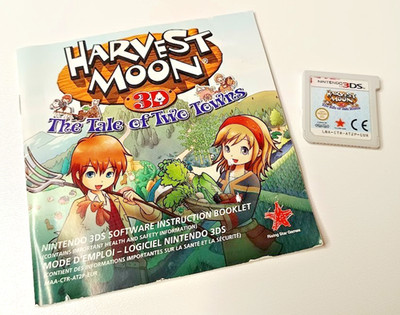 Harvest Moon 3D The Tale of Two Towns | Nur Modul & Heft | Deutsch