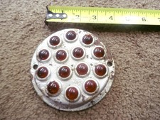 Original  Glass Marbles Cat Eye Reflector Approx. 4.5 Inch