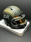 Shawne Merriman Signed Chargers Salute to Service Mini Football Helmet Beckett