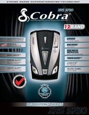 Cobra 12 Band 360 Radar Detector Xrs 9730