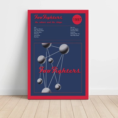 Foo Fighters   The Colour And The Shape Fine Art Album Poster