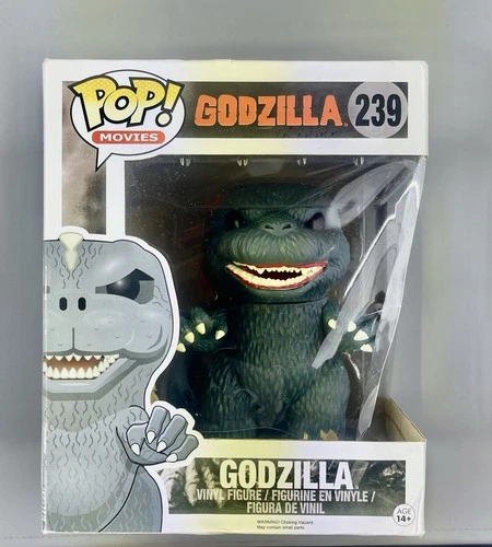 Funko Pop! Vinyl 6 Inch Godzilla #239 Pop! Movies Toho Damaged Box Vaulted