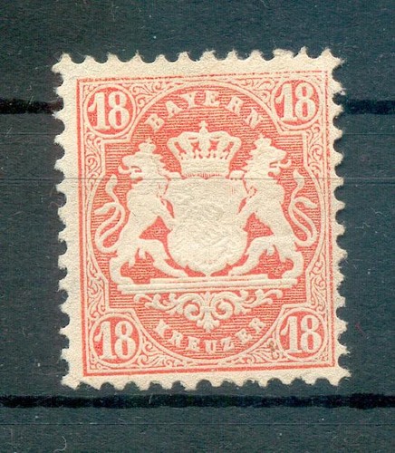 Bavaria 36 MAXIMUM VALUE * MH (y73007) stamp