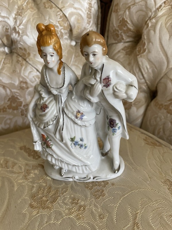 Vintage Victorian Style People Figurine