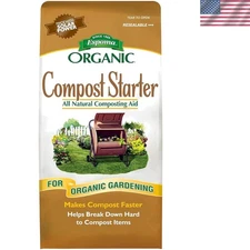 Made in the USA - Organic Compost Starter, 4 lbs, Fast-Acting Decomposition Aid