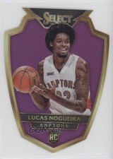 2014 Panini Select Premier Level Purple Die-Cut Prizm 82/99 Lucas Nogueira 1u6