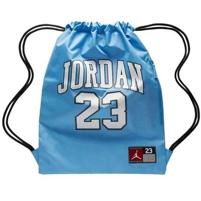 Nike Air Jordan 23 Bulls Jersey Gym Sack Backpack North Carolina Blue 9A0757-B9F