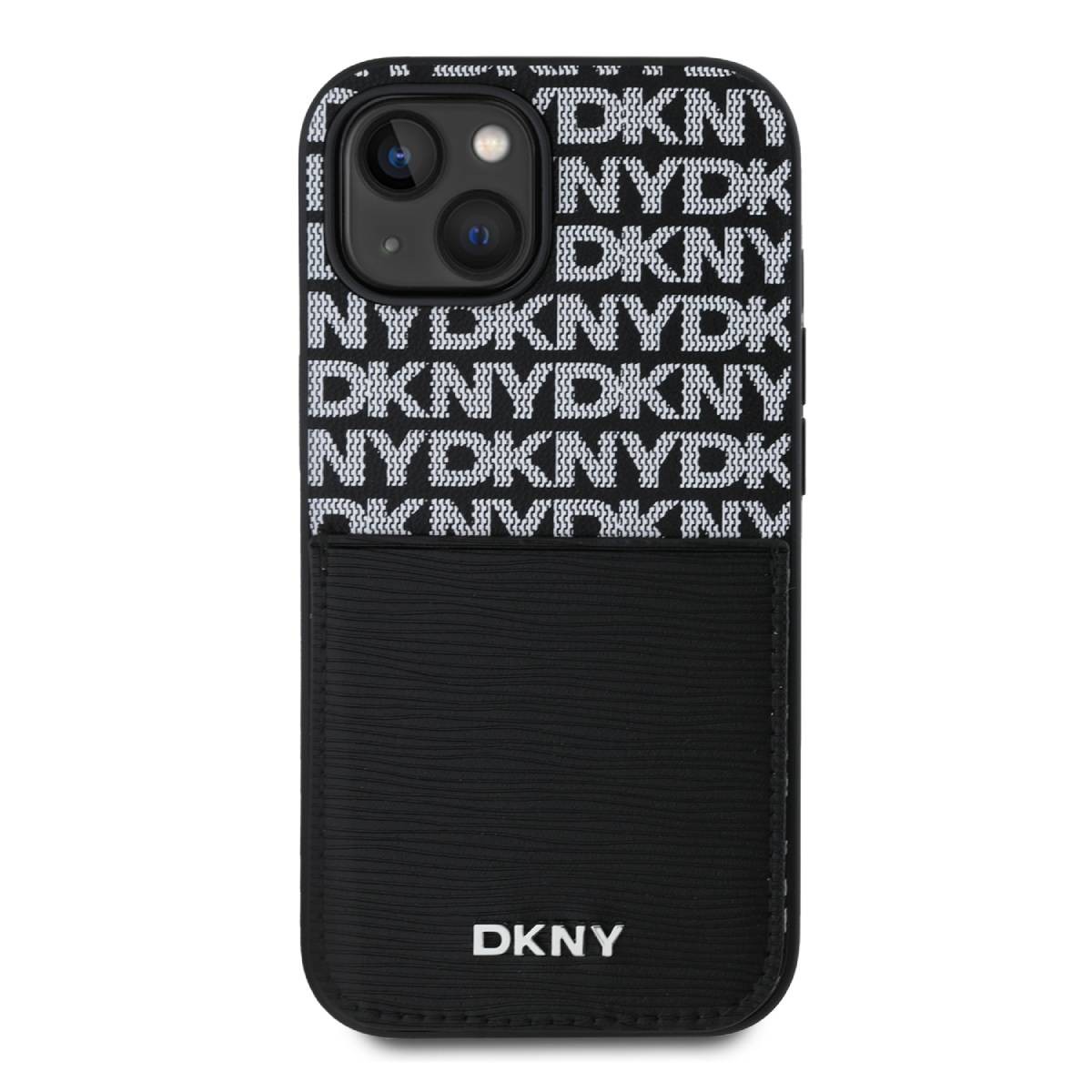 Coque iPhone 15 DKNY idéale pour voyager léger sans portefeuille
