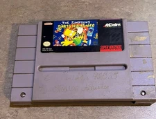 Simpsons Bart's Nightmare Super Nintendo SNES - Authentic & Tested