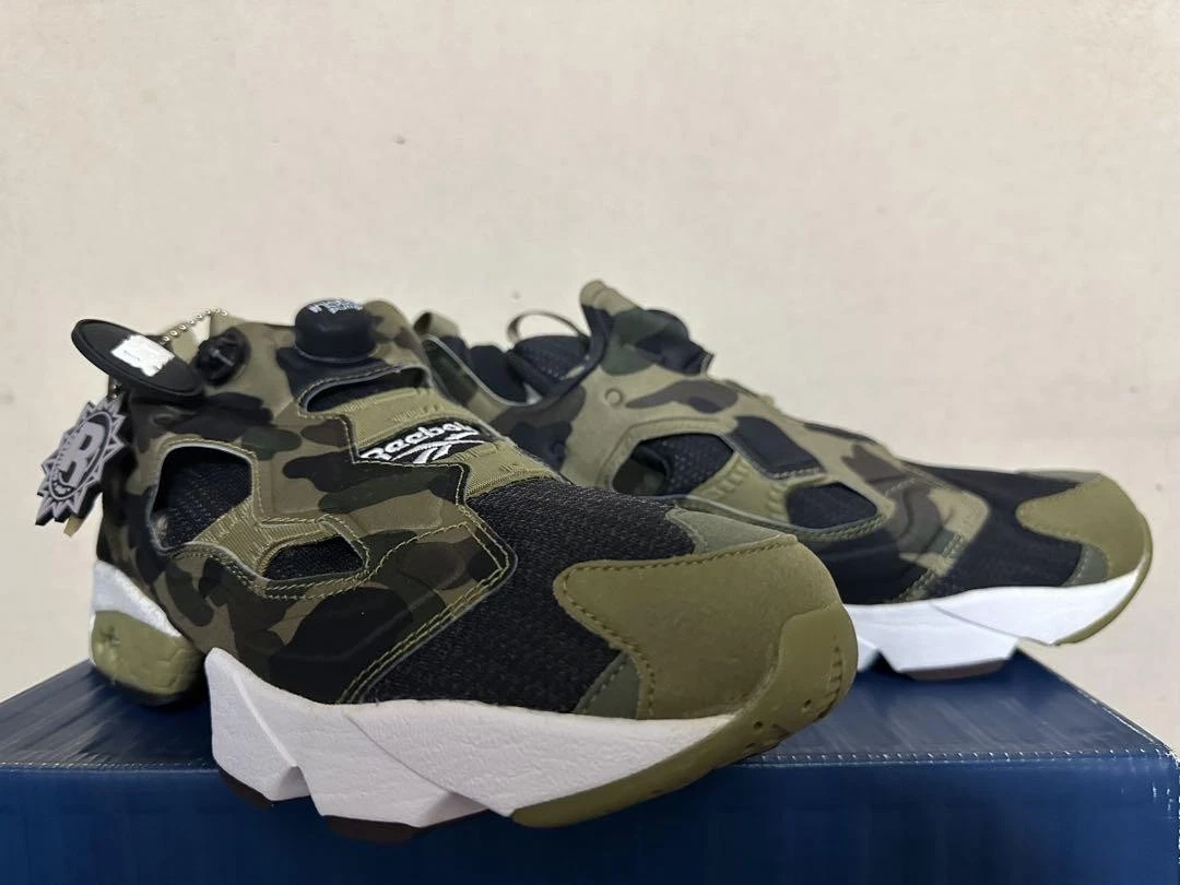 Reebok A Bathing Ape x Mita x InstaPump Fury OG Black Earth for