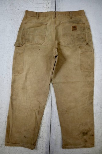 LOT OF 4 Carhartt Dickies Carpenter Pants 34x30 WORKWEAR Canvas - Picture 18 of 22