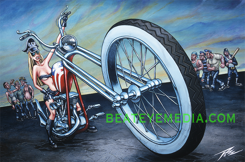 THE PIZZ PRINT-COMICS,CHOPPER,HARLEY,WCC,ED ROTH,HOTROD,OCC,COMIX,LOW BROW,TATOO