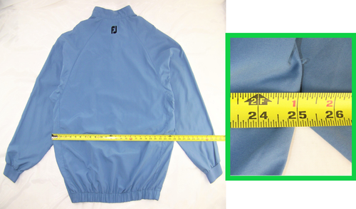 FootJoy FJ Gr. Large hellblau Pullover Jacke Unisex Erwachsene Golf Windbreaker - Bild 7 von 12