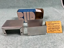 Vintage Bud Radio CU-3000-A Combination Snap or Screw Aluminum Minibox (NEW)