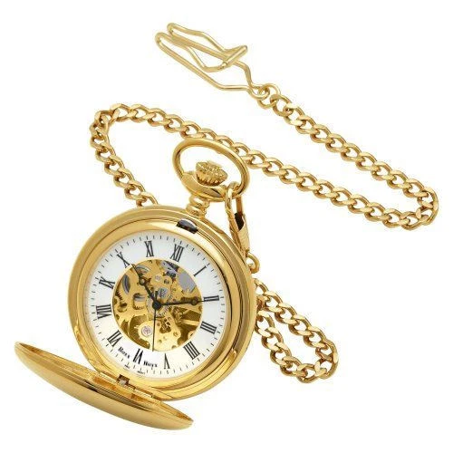 Engraved skeleton 2025 pocket watch