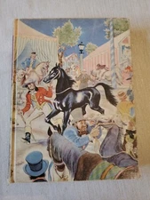 1945 Black Beauty Book by Anna Sewell, Illustrated By Fritz Bichenberg