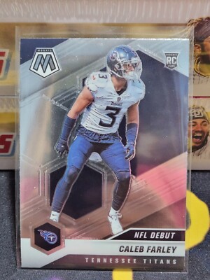 2021 Panini Mosaic ROOKIE CALEB FARLEY NFL DEBUT RC - Main Image