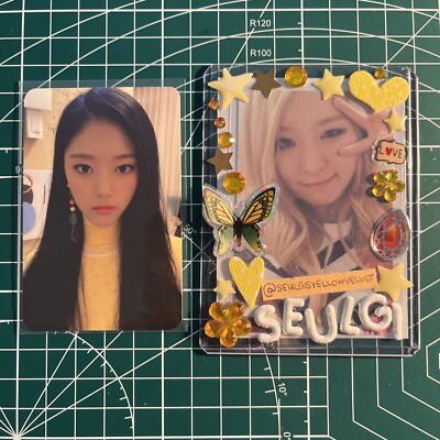 LOONA LOOSSEMBLE Hyunjin 12:00 Midnight C Version Kpop Selfie Photocard