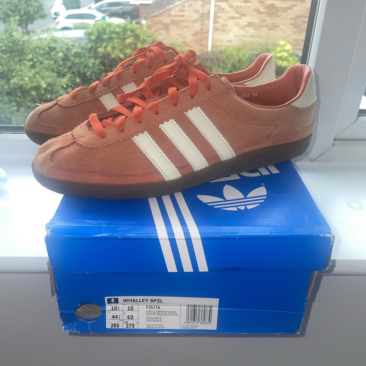 adidas whalley spezial orange