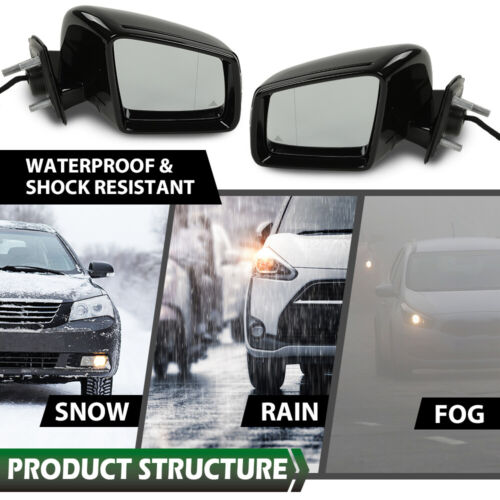 Fit For 05-11 Mercedes Benz W164 X164 ML GL Blind Spot Side View Mirror Assembly - Picture 8 of 13