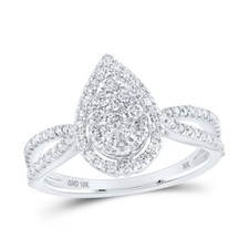 1/2CTW-DIA NK FASHION RING