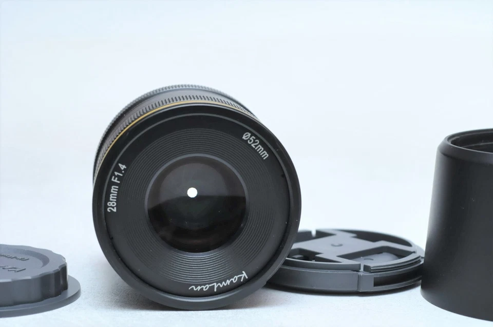KamLan 28mm F1.4 APS-C Wide-Angle Manual Focus Lens For Fujifilm FX Mount - Image 3 of 4