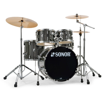 Sonor AQX Studio Set BMS Black Midnight Sparkle Schlagzeug